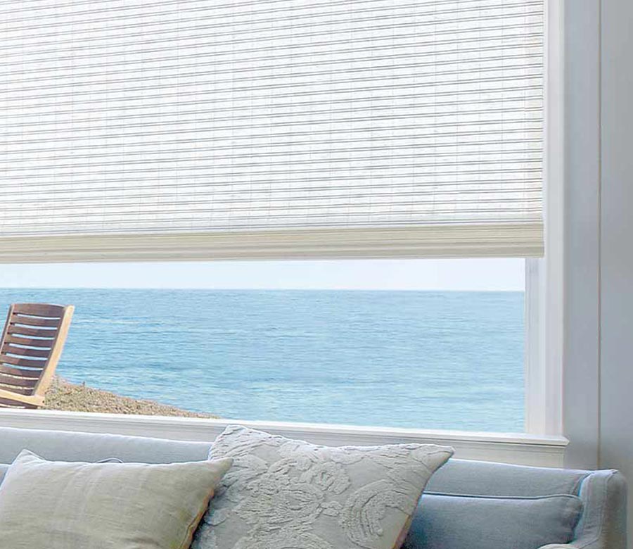 child safe coastal inspired woven wood shades by hunter douglas