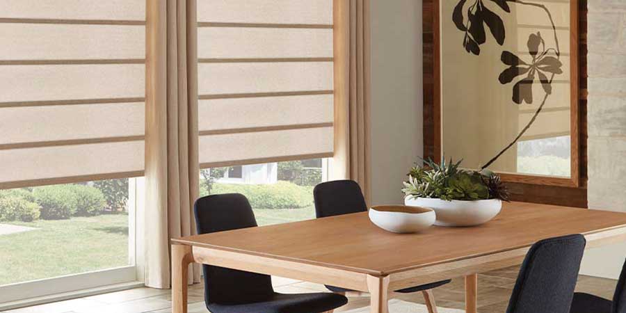 dining room window treatment ideas