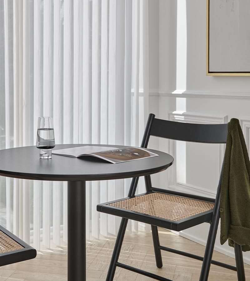 motorized vertical sheer shades