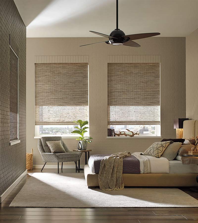 energy efficient woven textures window shadings toronto